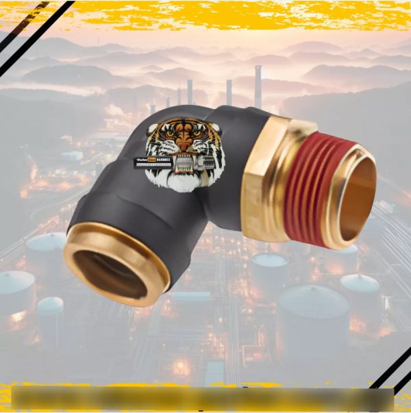Codo push 90 °Macho NPT Serie - 369PTC - Imagen 3