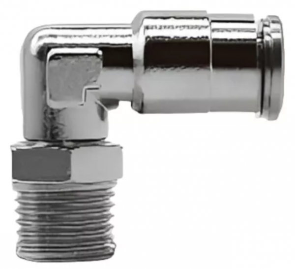 Conector Rapido Codo Metálico a 90° SKLT