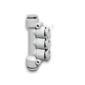 Conector con unión multiple